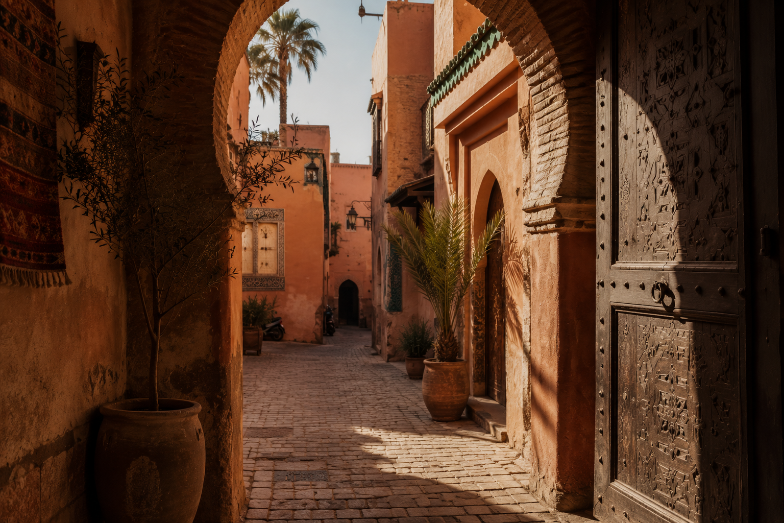 Seher Leather of Marrakech luxury candle styled as elegant home decor with warm Moroccan-inspired atmosphere.